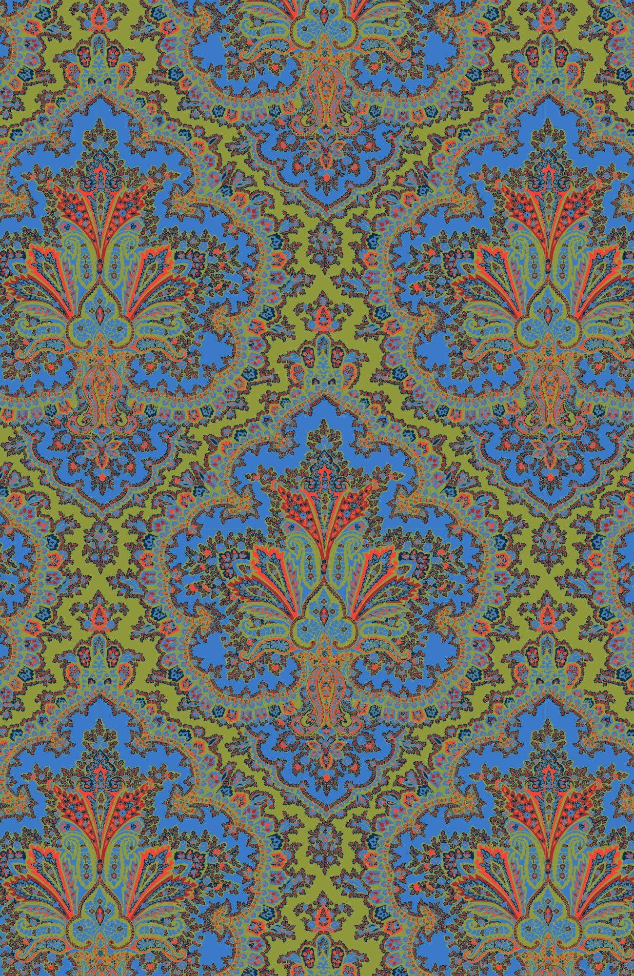 Scorching Hot Dress - Passion Paisley