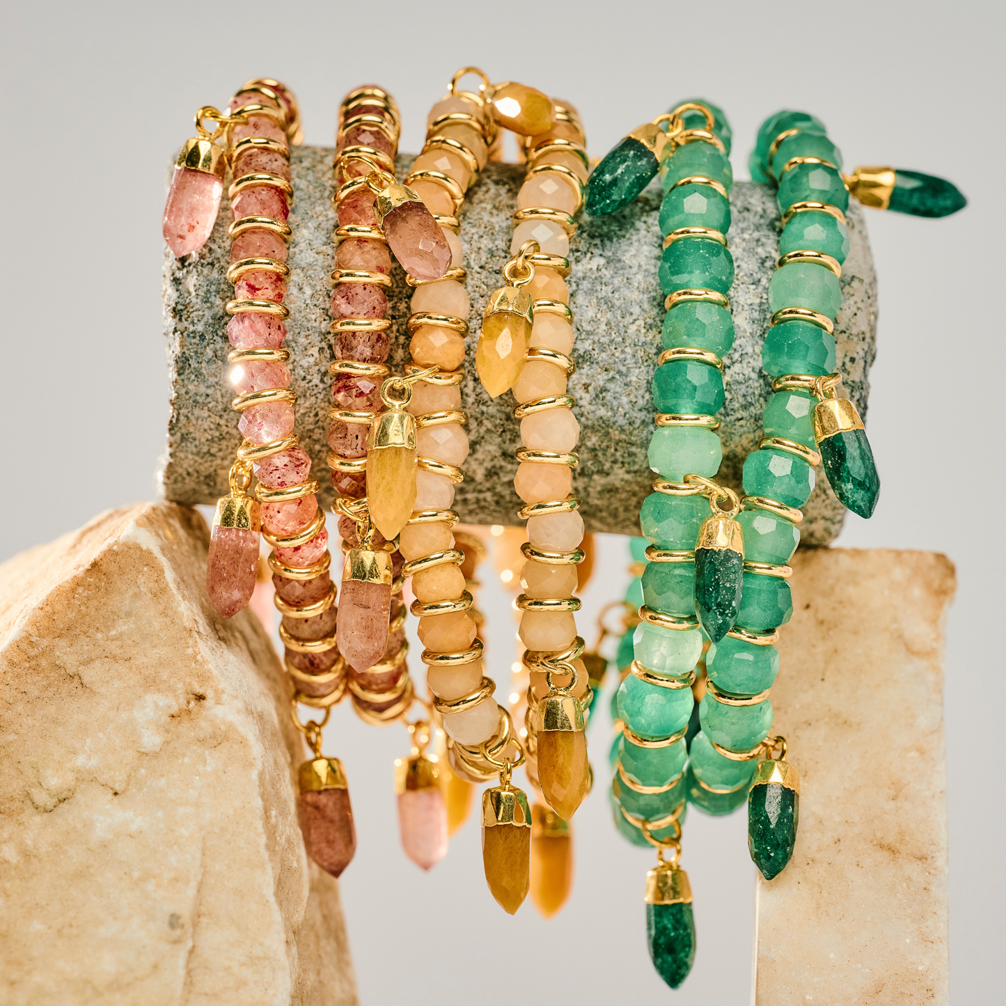 Hatshepsut Bracelet Yellow Jade