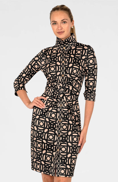 Twist & Shout Dress - Aubazine