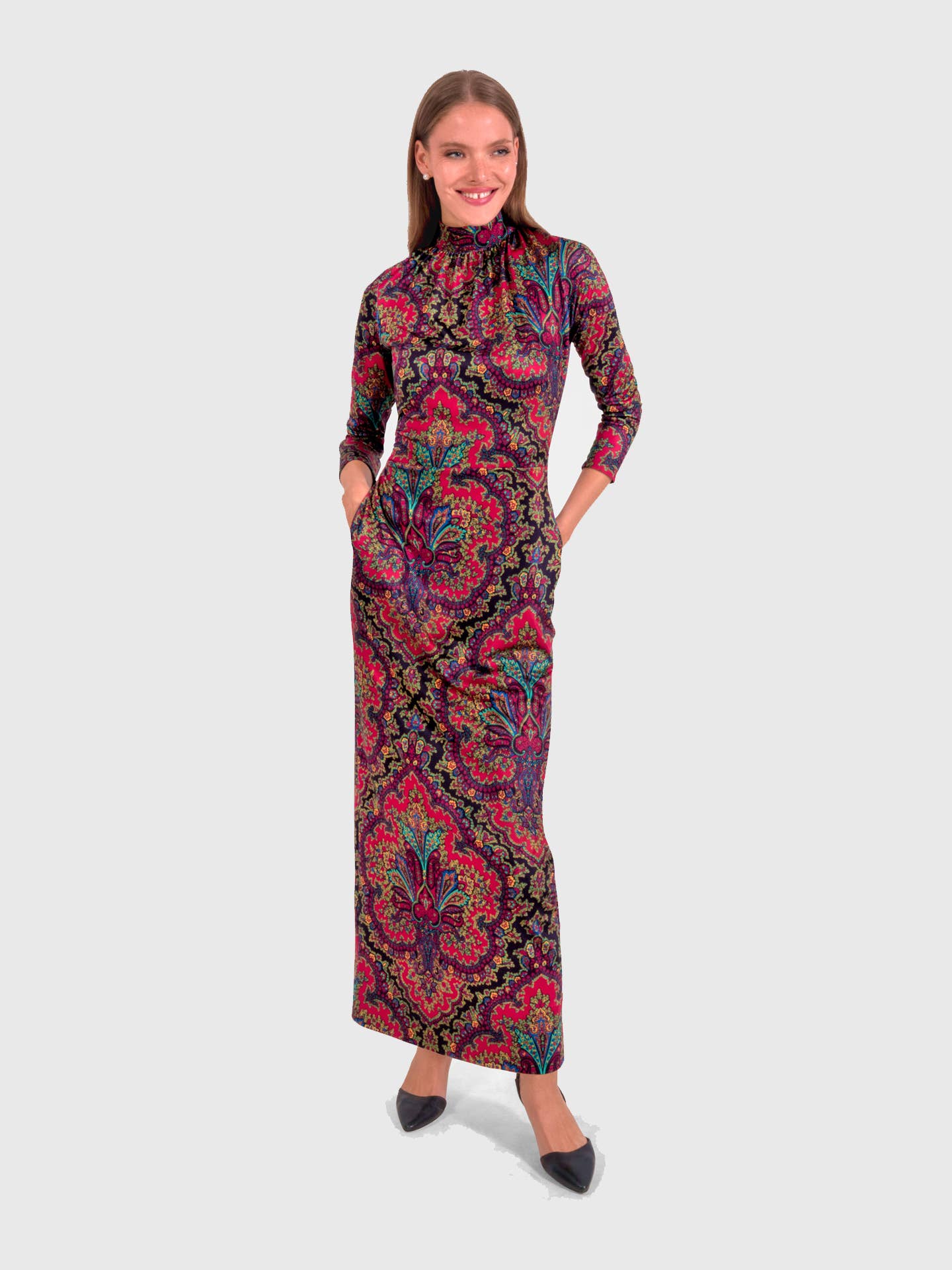 Scorching Hot Dress - Passion Paisley