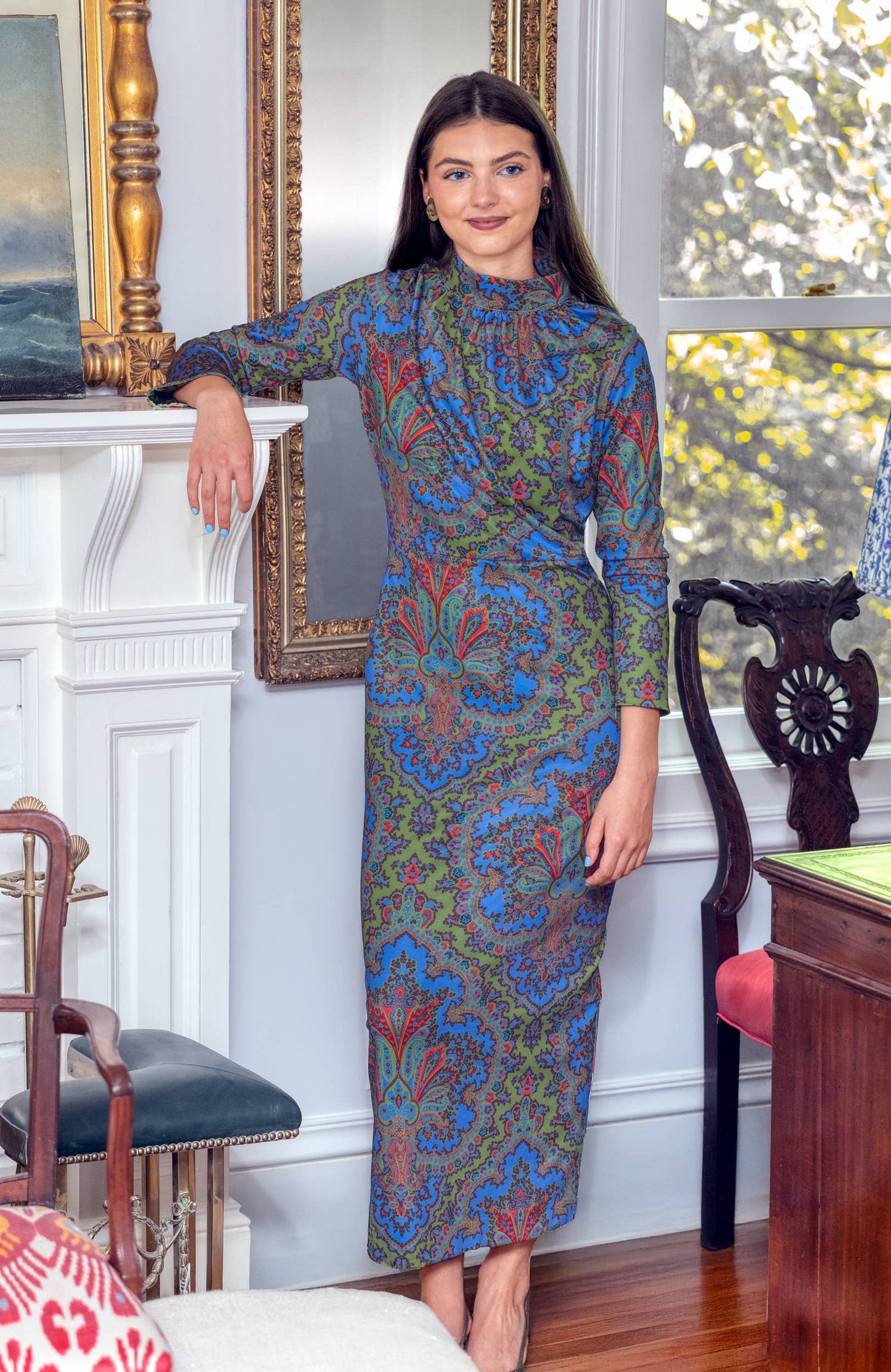 Scorching Hot Dress - Passion Paisley