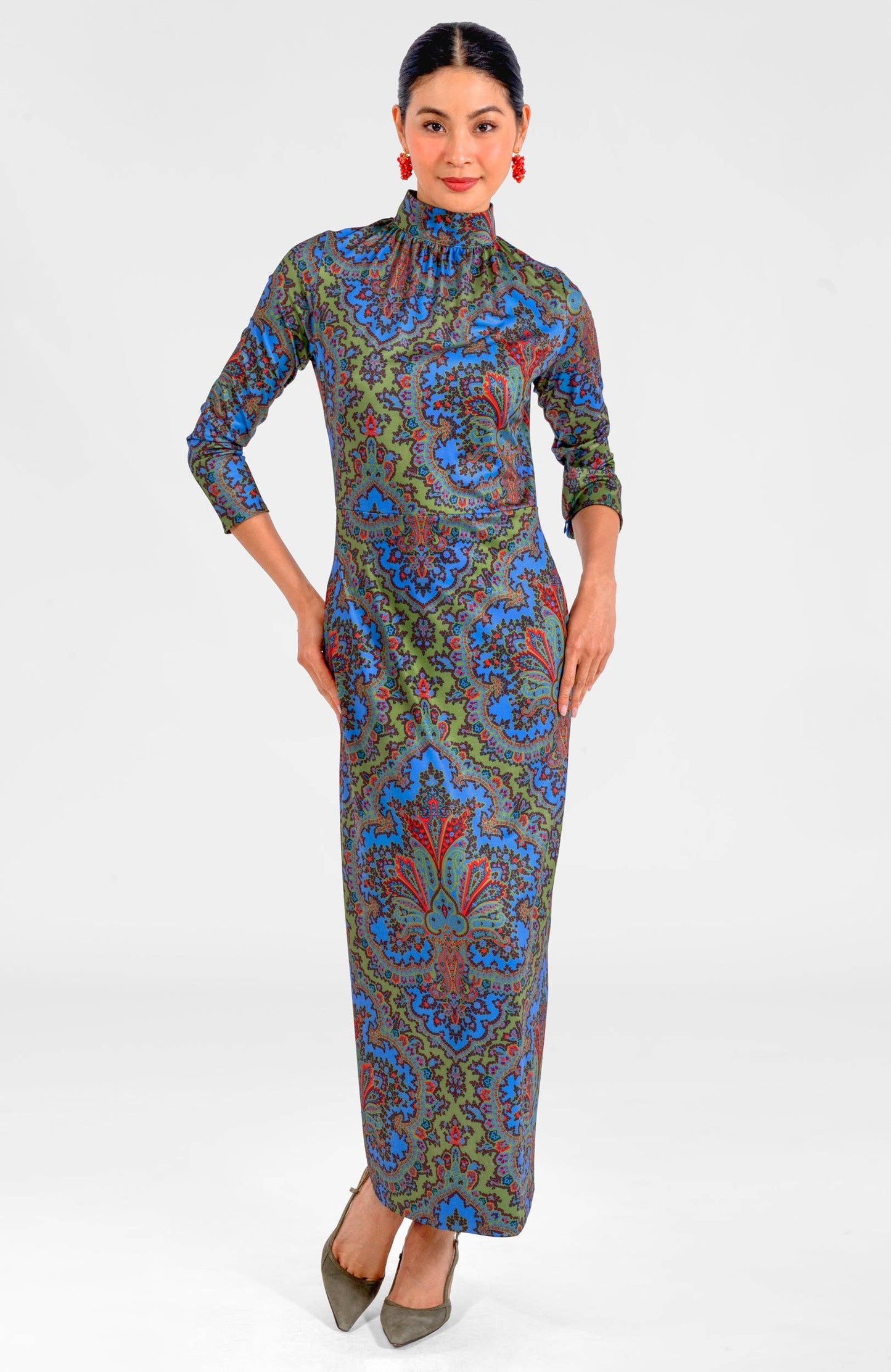 Scorching Hot Dress - Passion Paisley