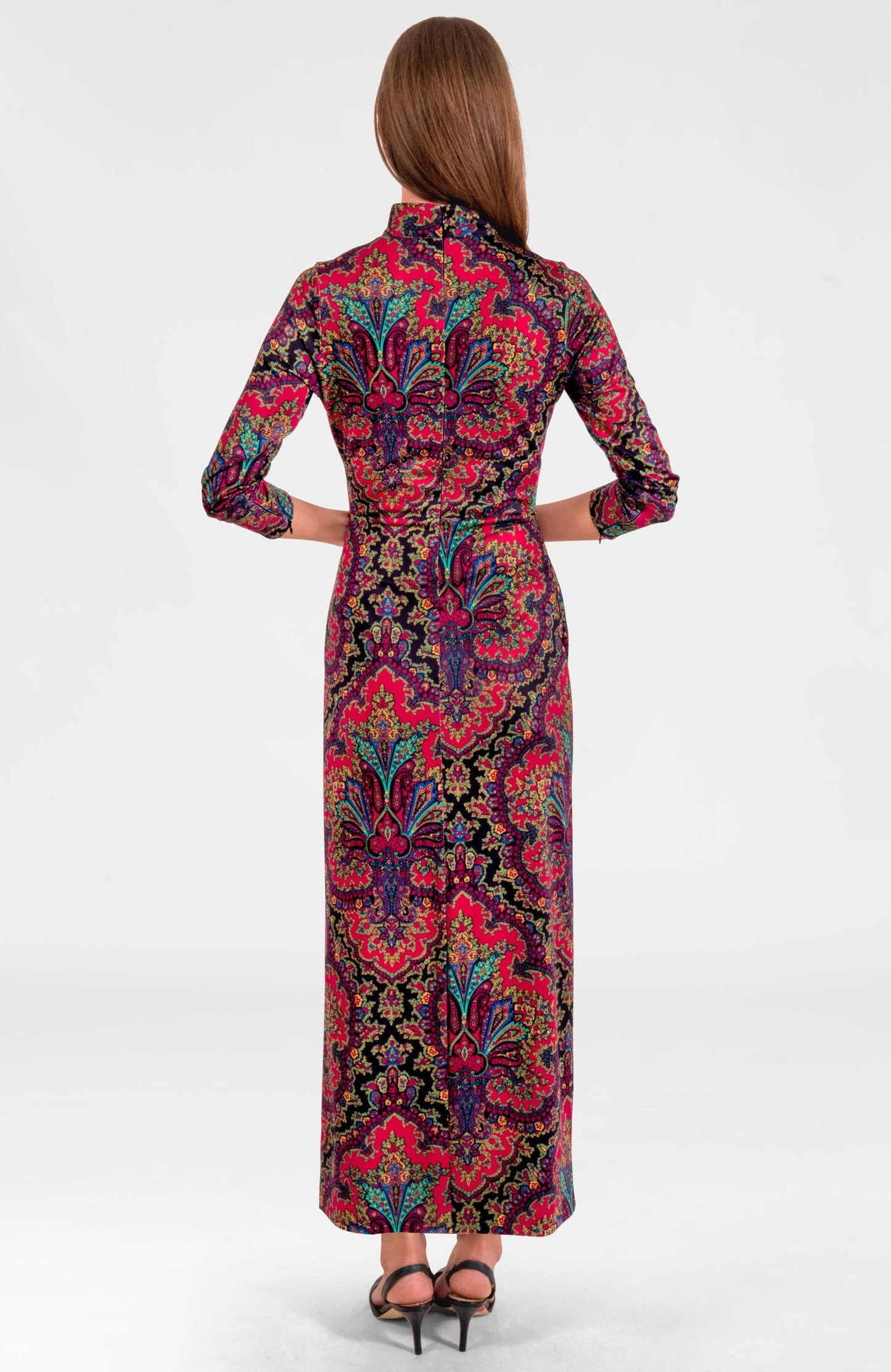 Scorching Hot Dress - Passion Paisley
