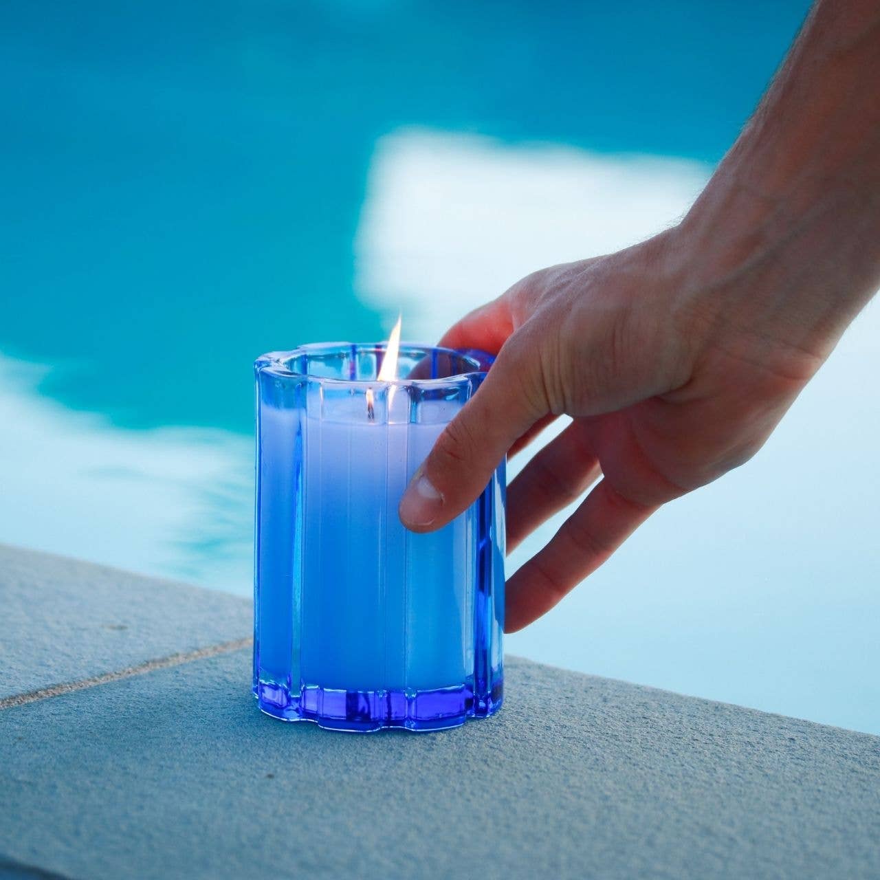 Bubble Crush Collection | Blue Lagoon Candle