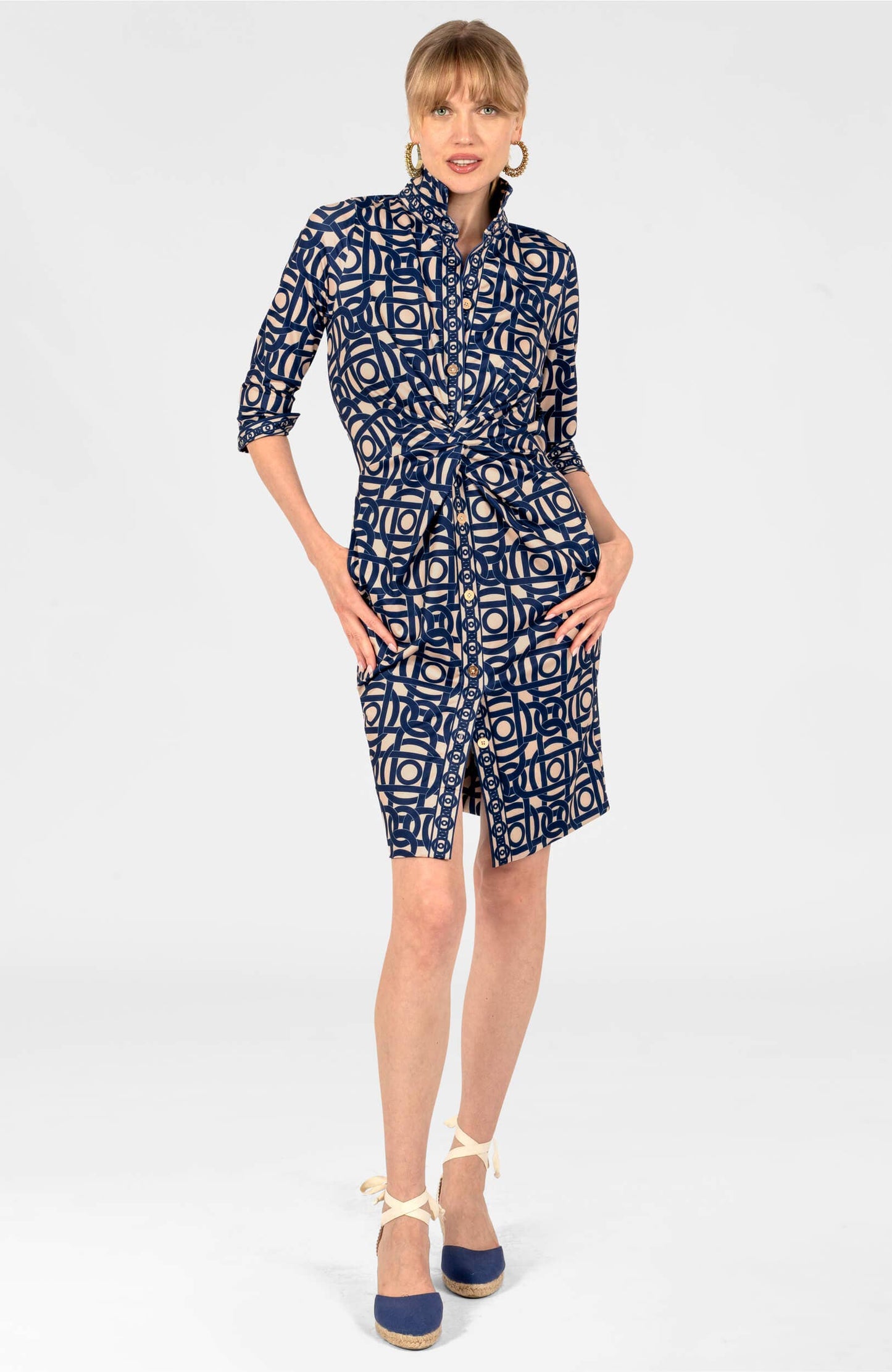 Twist & Shout Dress - Aubazine