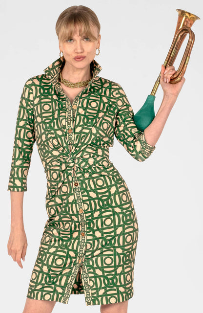 Twist & Shout Dress - Aubazine