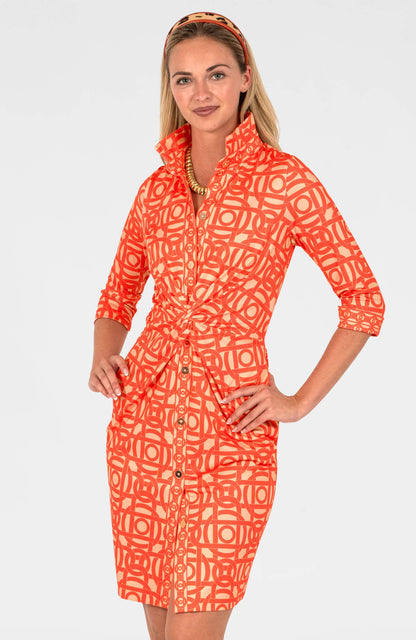 Twist & Shout Dress - Aubazine
