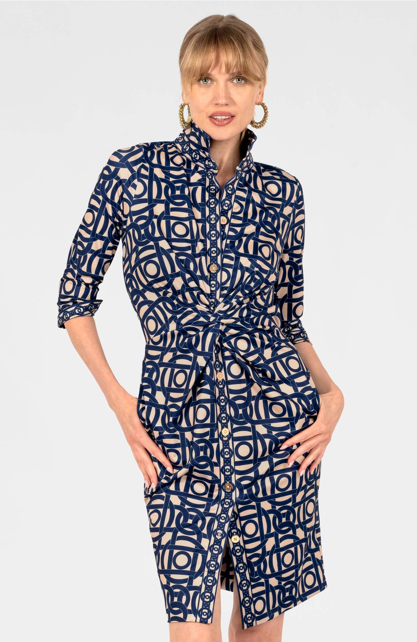 Twist & Shout Dress - Aubazine