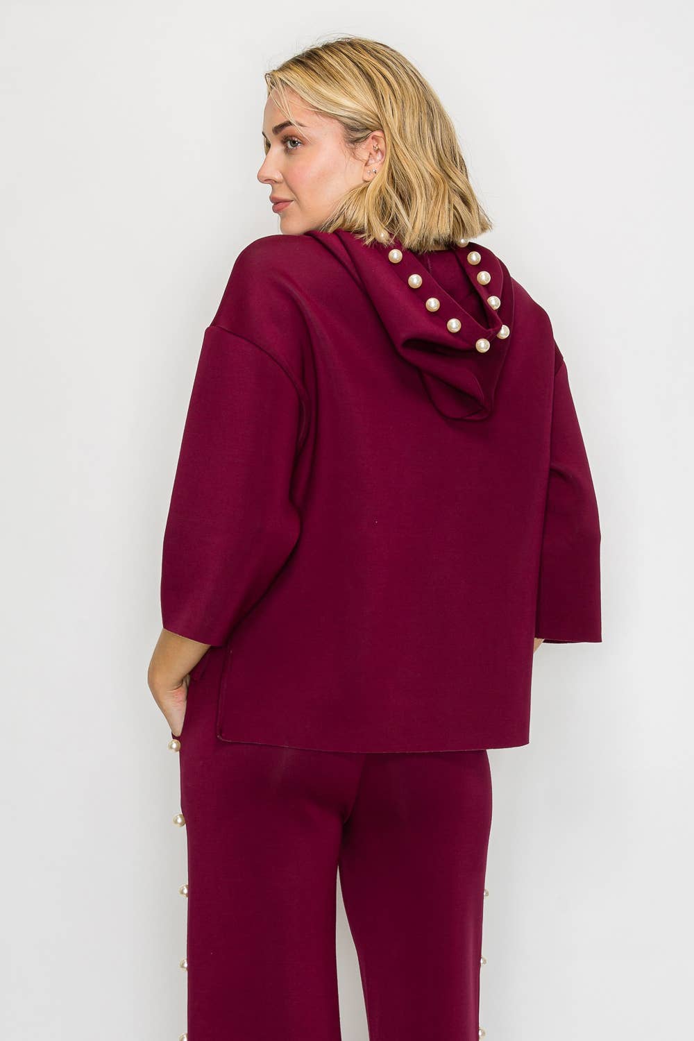 Francine French Scuba Pearl Hoodie