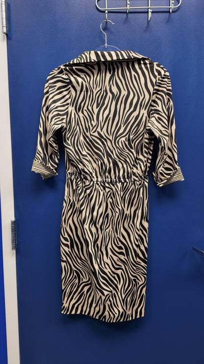 NWT 50% OFF | Gretchen Scott | Twist and Shout Dress | Animal Instincs
