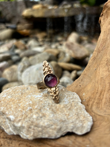 Amythest Pendant (Matching Necklace & Earrings)