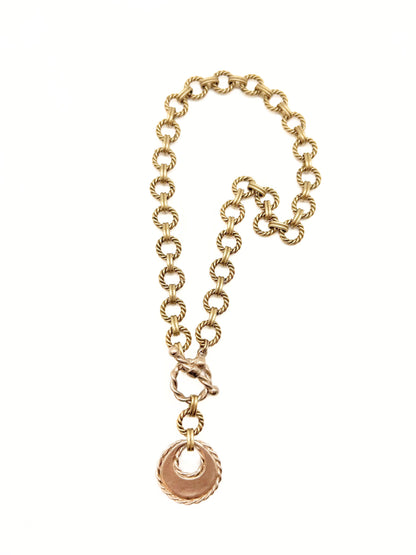Gold L&K Earrings