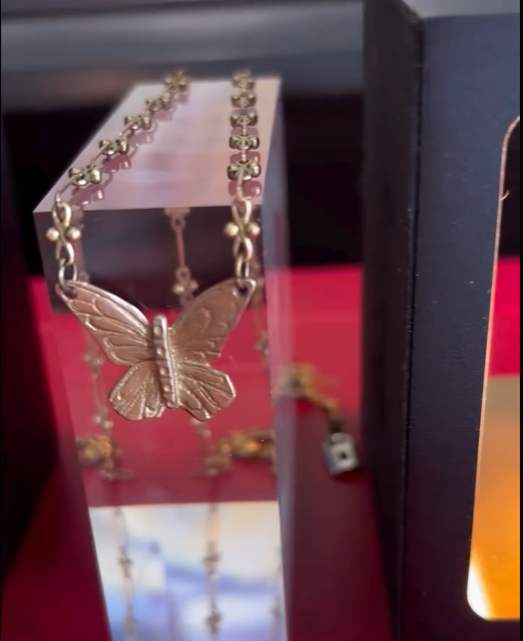 VibrantMe MediSpa | Bronze Butterfly Necklace