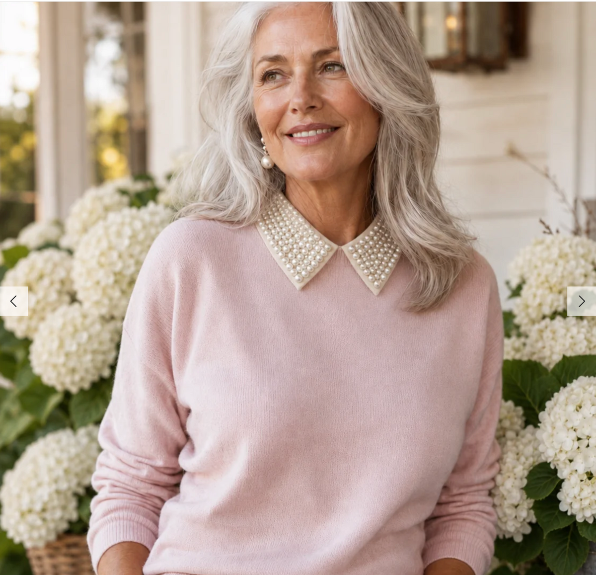 The Curated Collar | Dolly Ivory Pearl-Embellished Detachable Collar Regular price