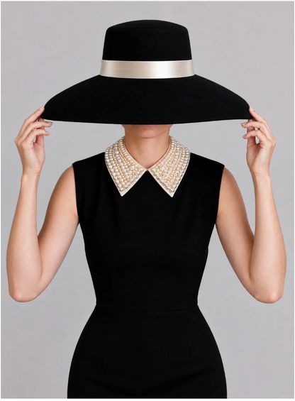 The Curated Collar | Dolly Ivory Pearl-Embellished Detachable Collar Regular price