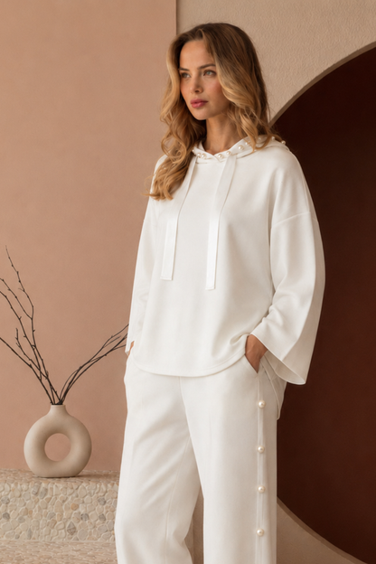 Francine French Scuba Pearl Hoodie