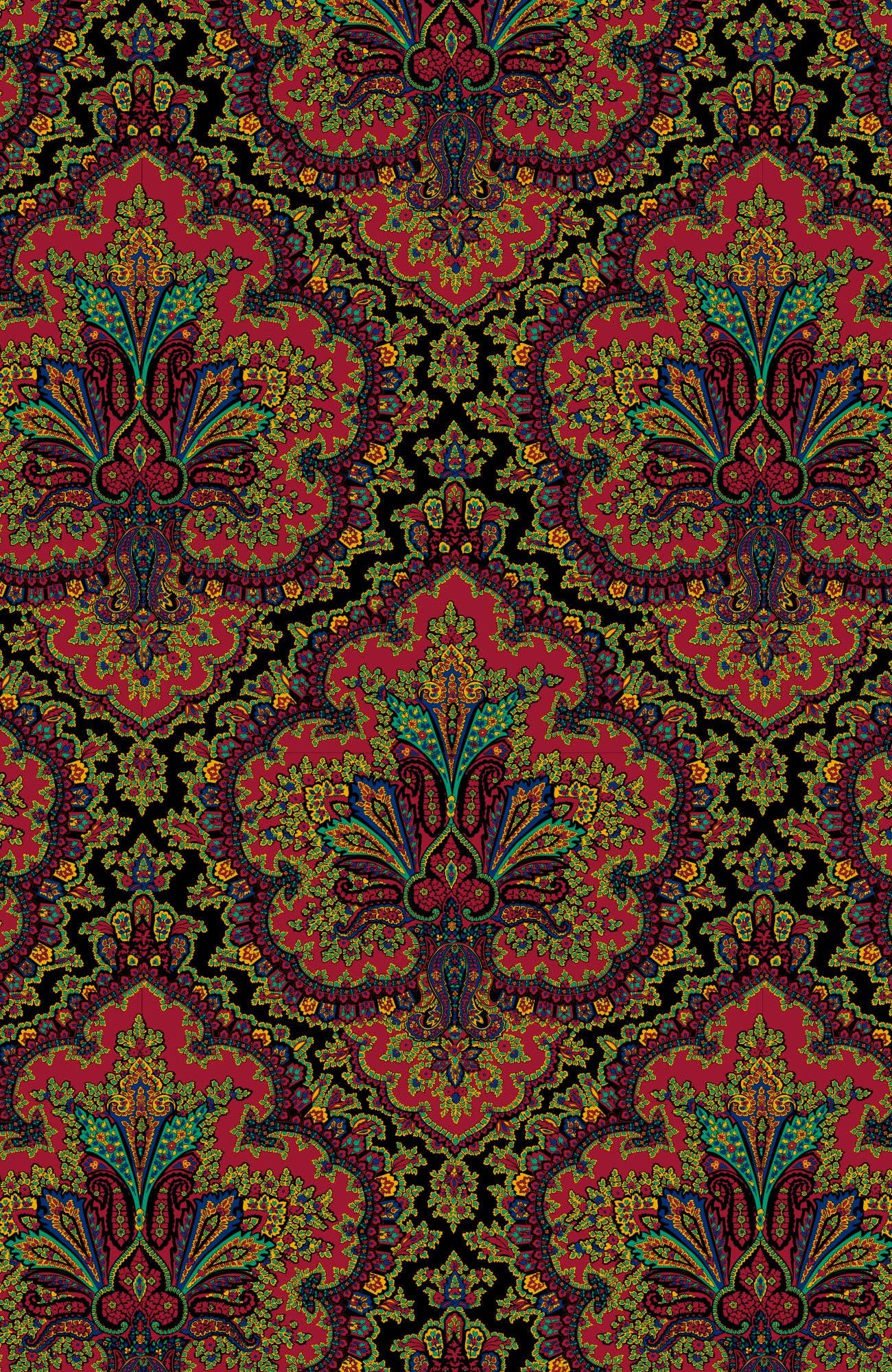 Scorching Hot Dress - Passion Paisley